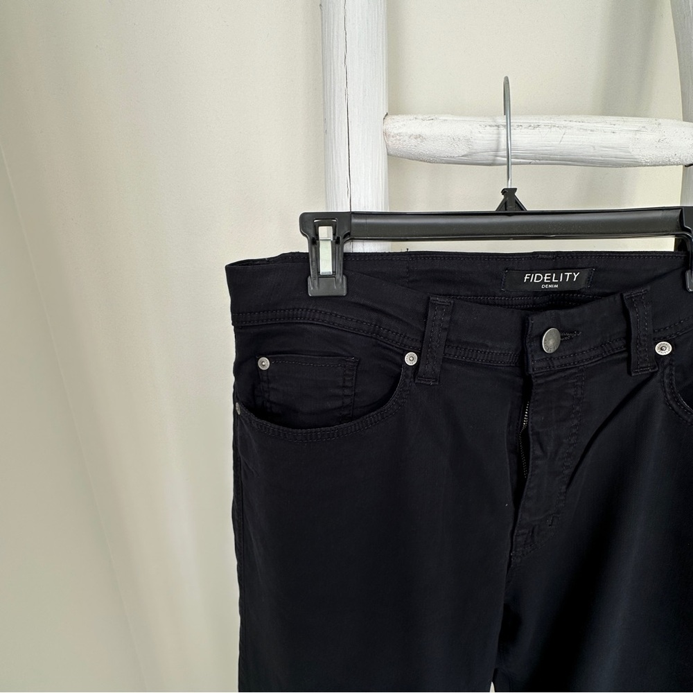Fidelity Denim Jimmy Tailored Fit Lumina Twill Midnight Color Jeans Size 36 - Picture 6 of 11